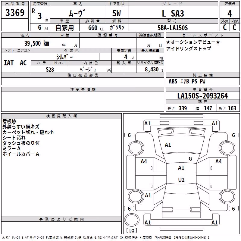 DAIHATSU MOVE