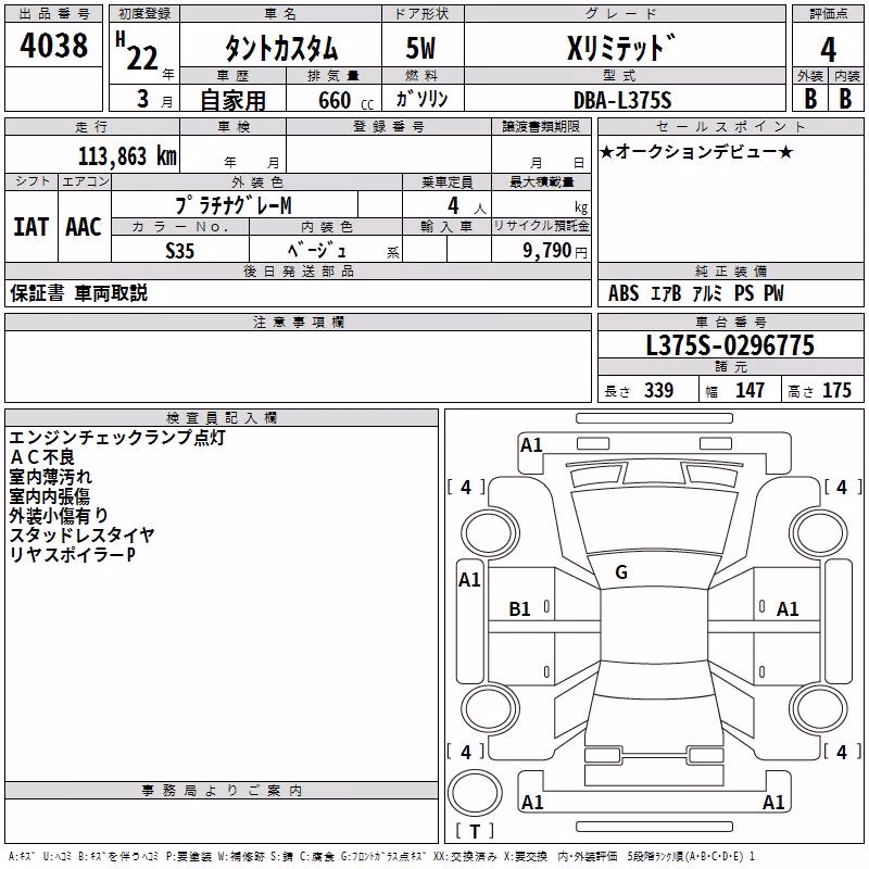 DAIHATSU TANTO