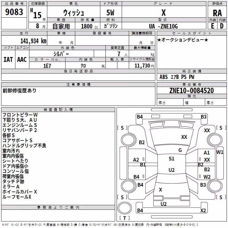 TOYOTA WISH