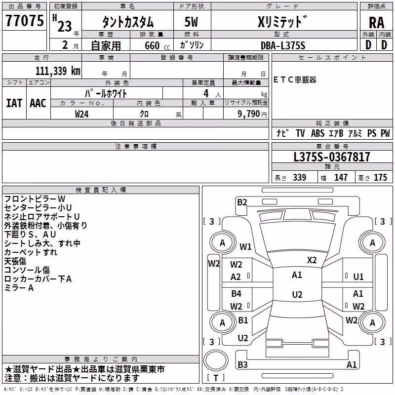 DAIHATSU TANTO