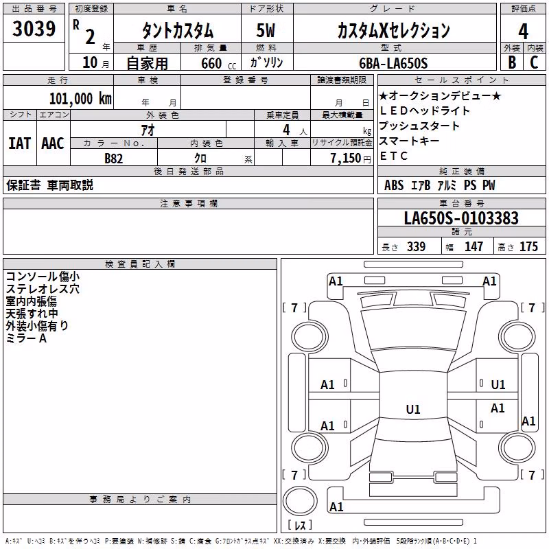 DAIHATSU TANTO