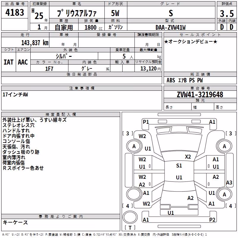 TOYOTA PRIUS ALPHA