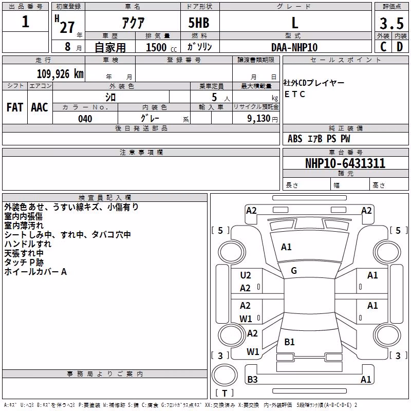 TOYOTA AQUA
