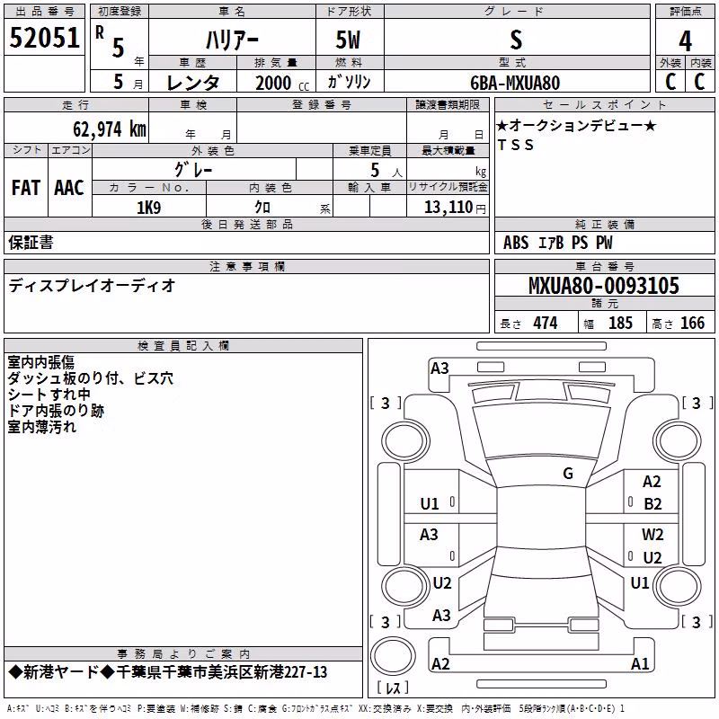 TOYOTA HARRIER