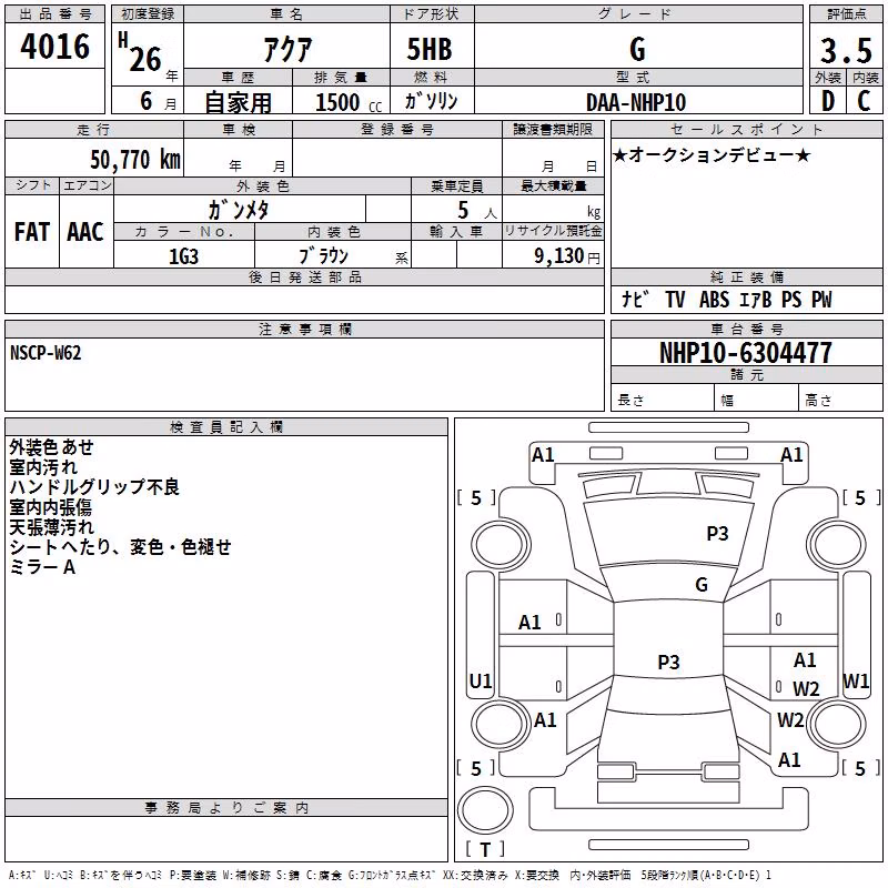 TOYOTA AQUA