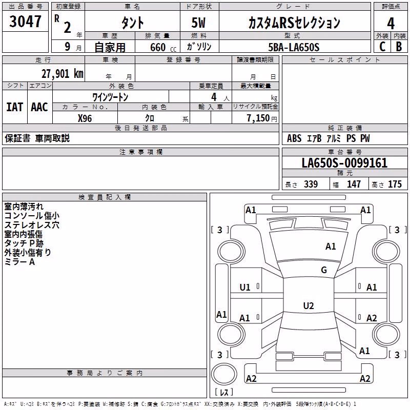DAIHATSU TANTO