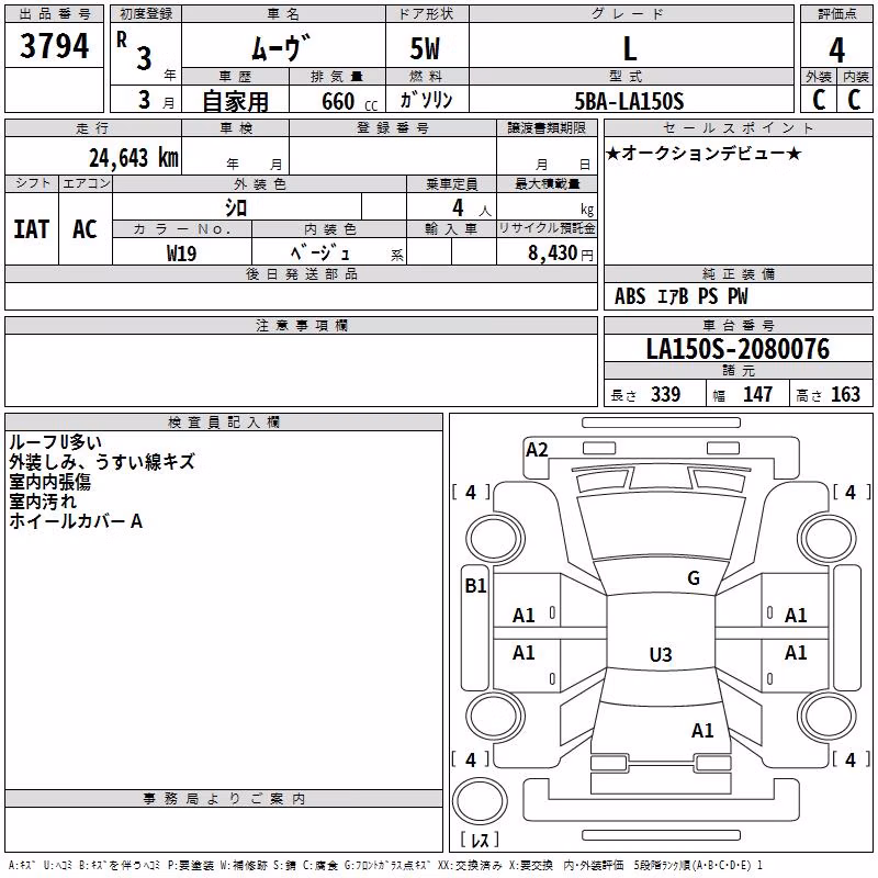 DAIHATSU MOVE