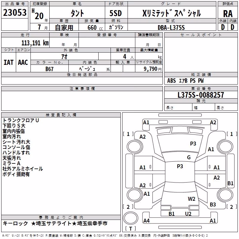 DAIHATSU TANTO