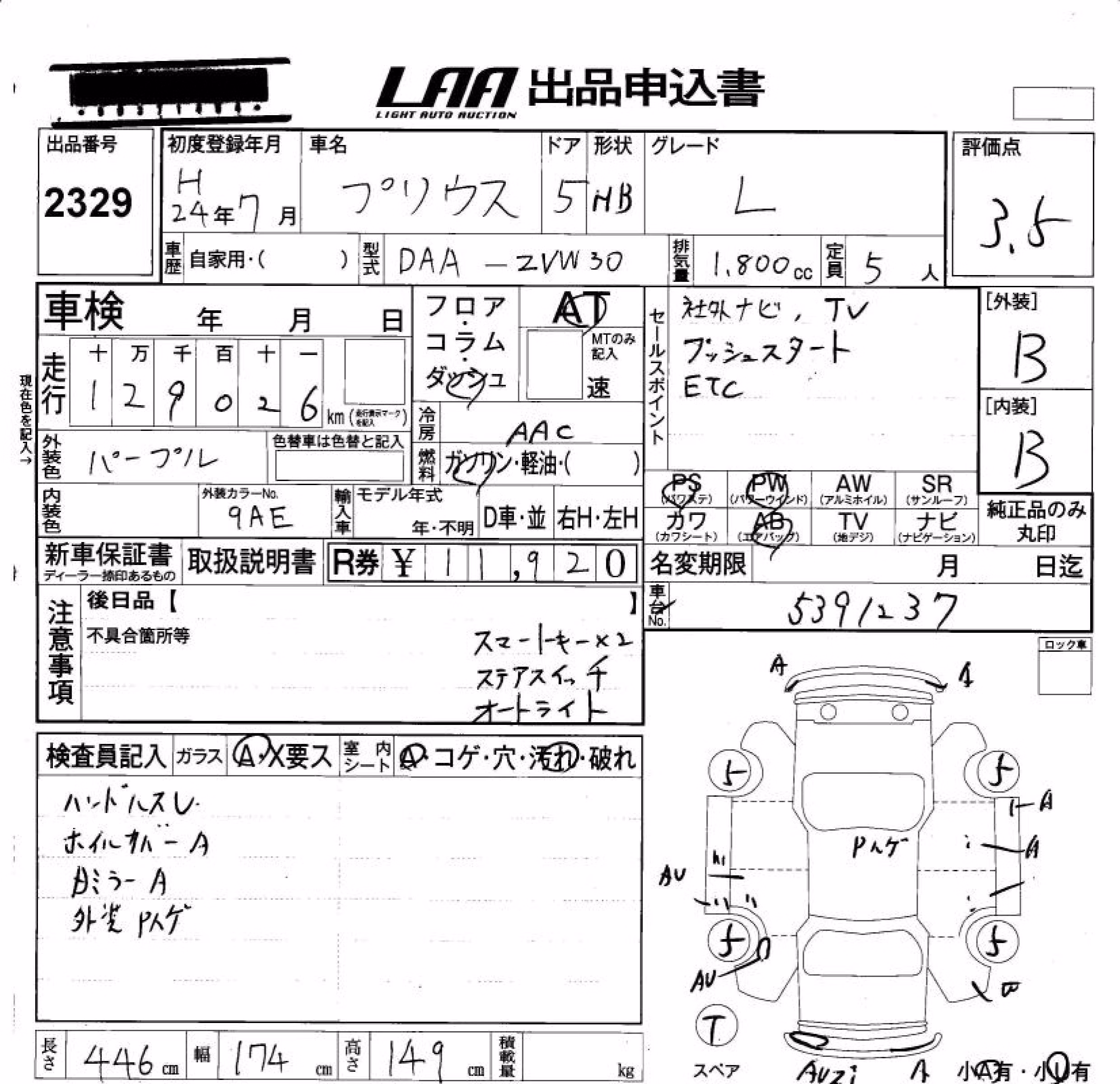 TOYOTA PRIUS