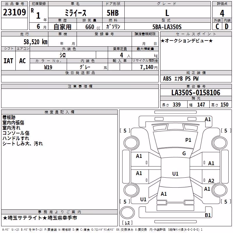 DAIHATSU MIRA E:S