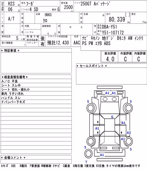NISSAN FUGA