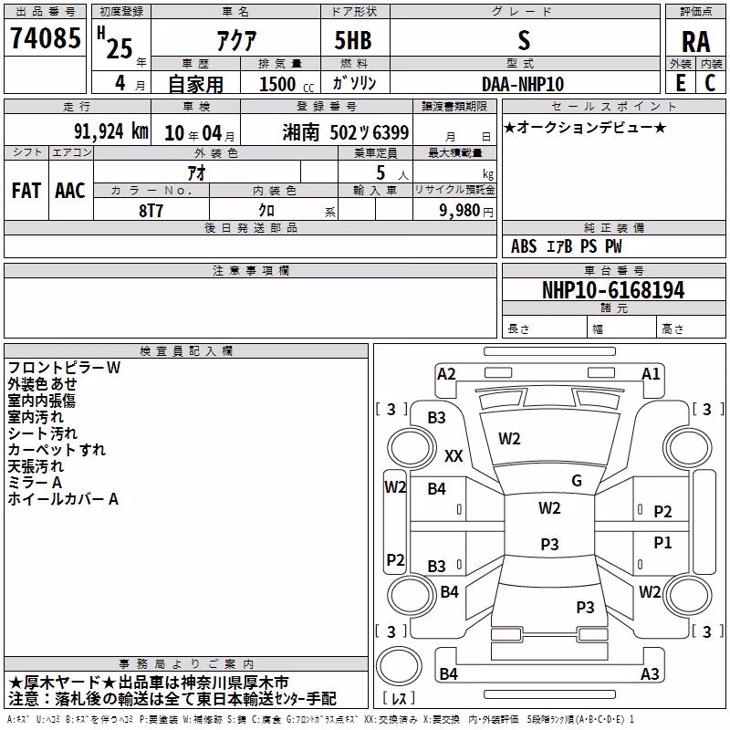 TOYOTA AQUA