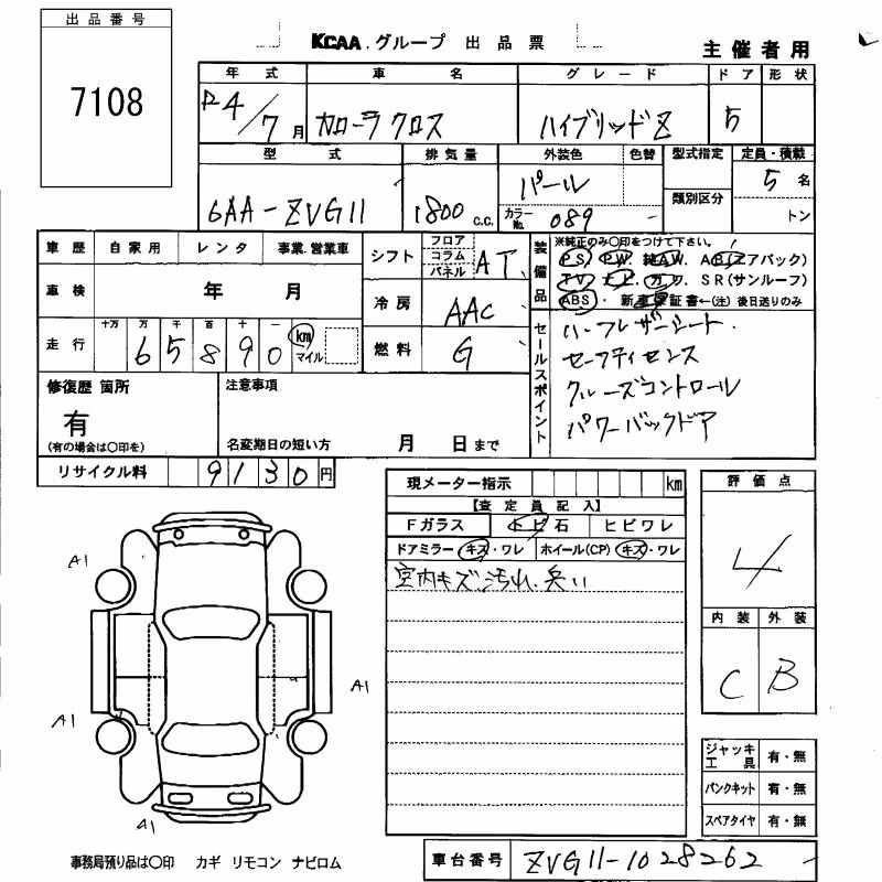 TOYOTA COROLLA CROSS