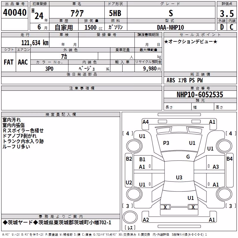 TOYOTA AQUA