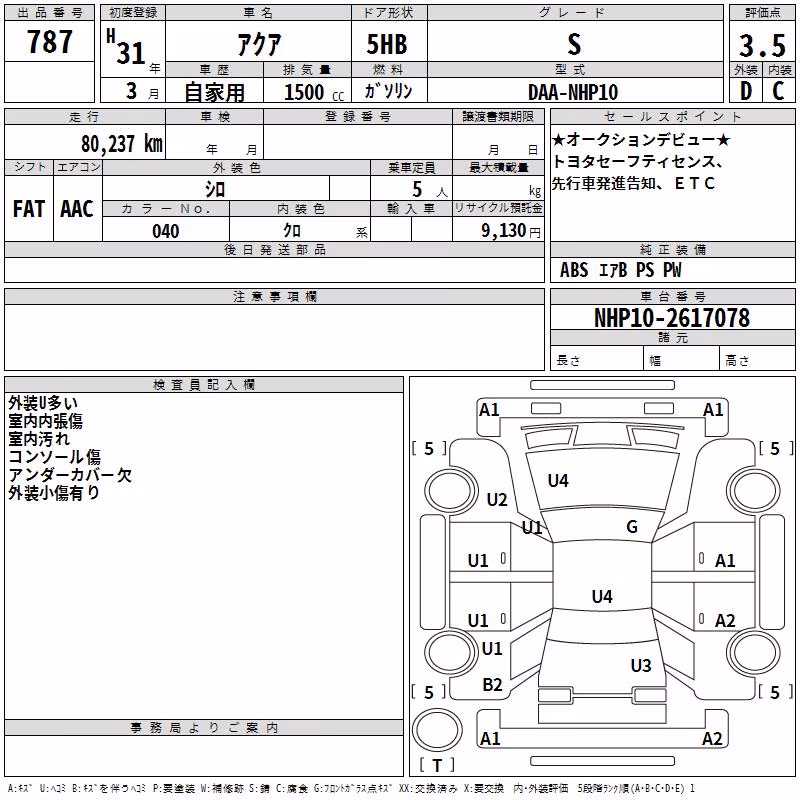 TOYOTA AQUA