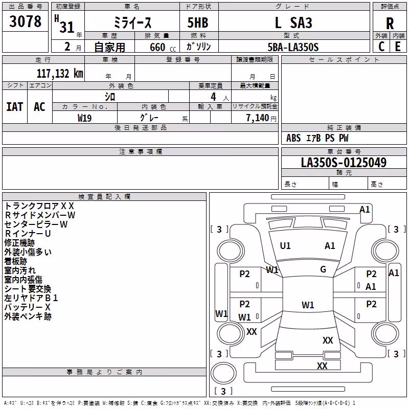 DAIHATSU MIRA E:S