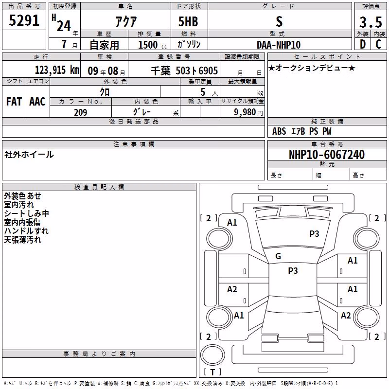 TOYOTA AQUA