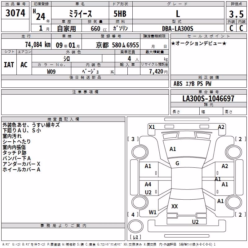 DAIHATSU MIRA E:S