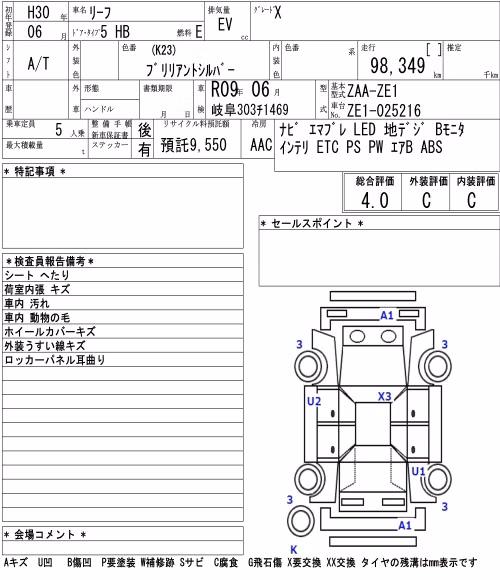 NISSAN LEAF