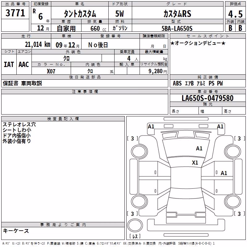 DAIHATSU TANTO