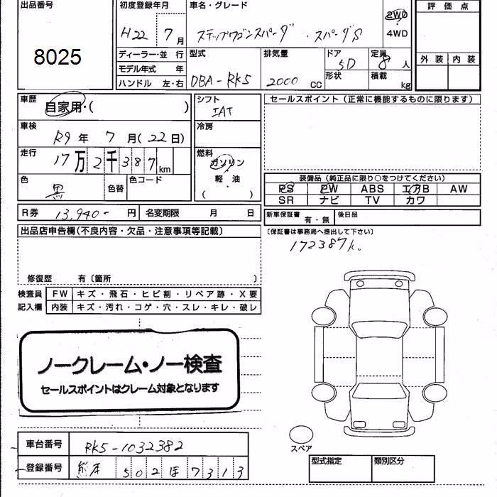 HONDA STEPWGN
