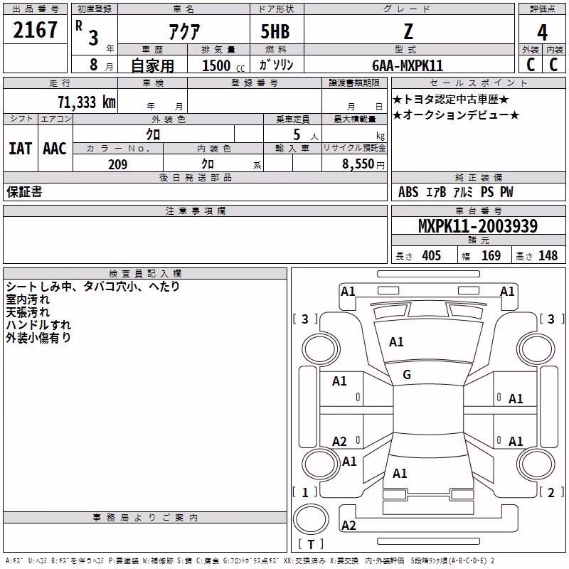 TOYOTA AQUA