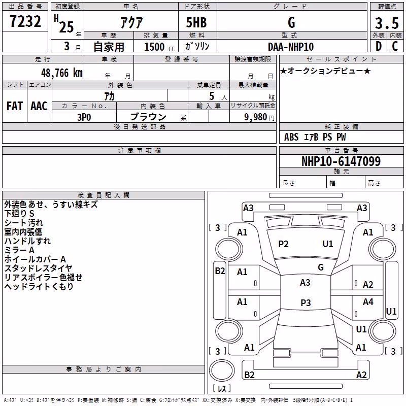 TOYOTA AQUA