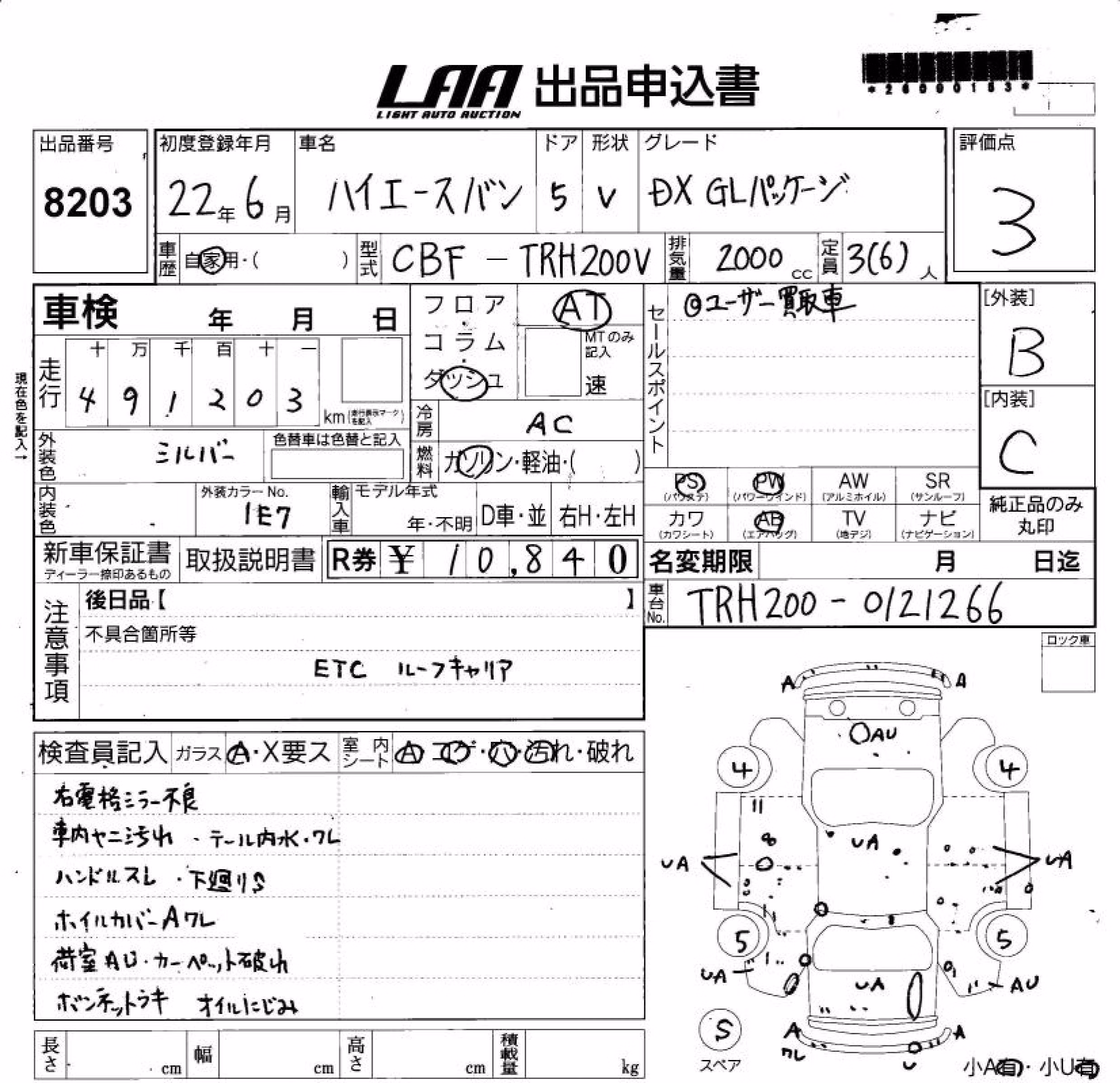 TOYOTA REGIUS ACE