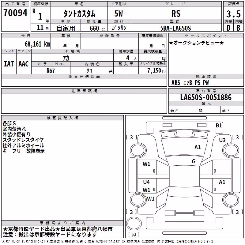 DAIHATSU TANTO