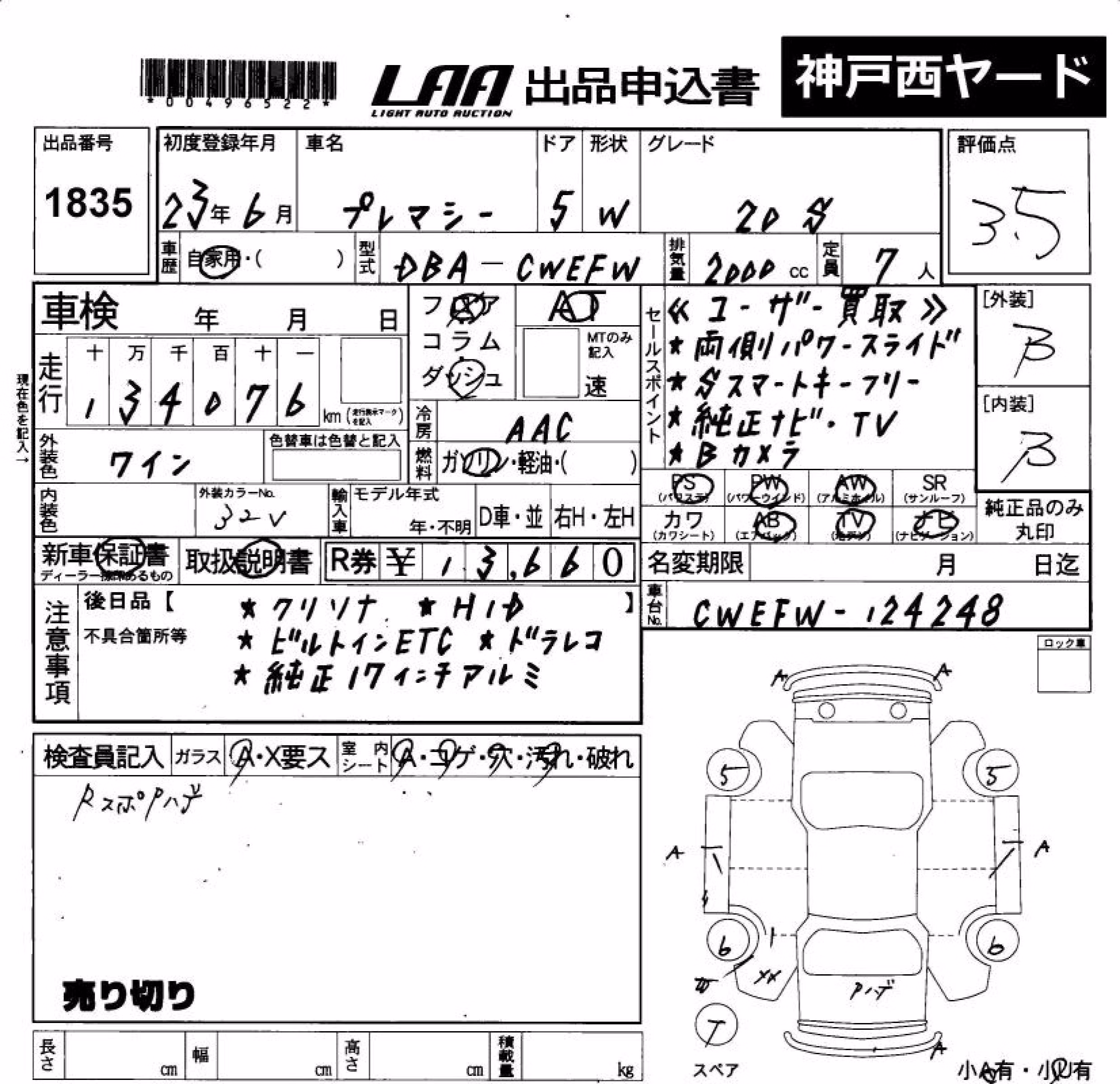 MAZDA PREMACY