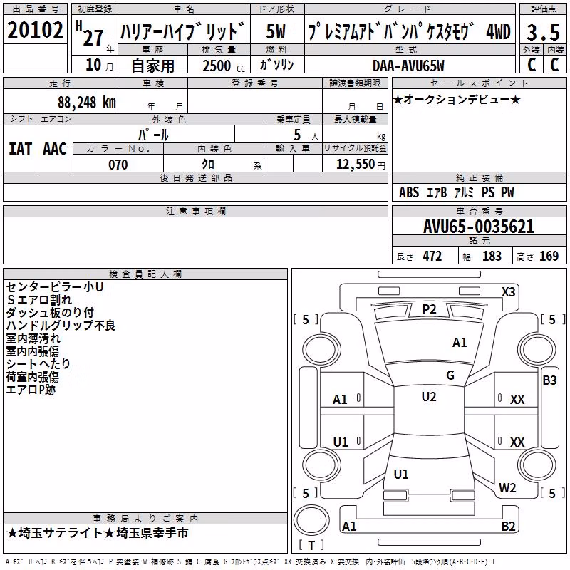 TOYOTA HARRIER