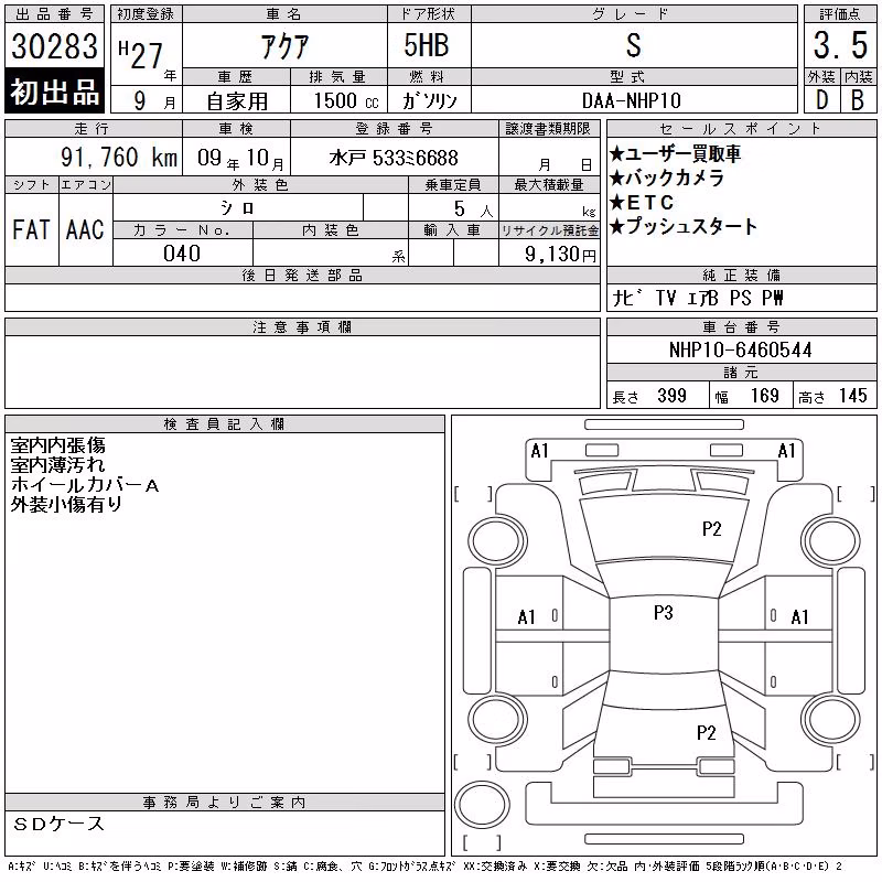 TOYOTA AQUA