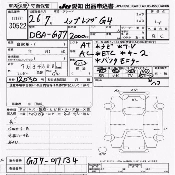 SUBARU IMPREZA