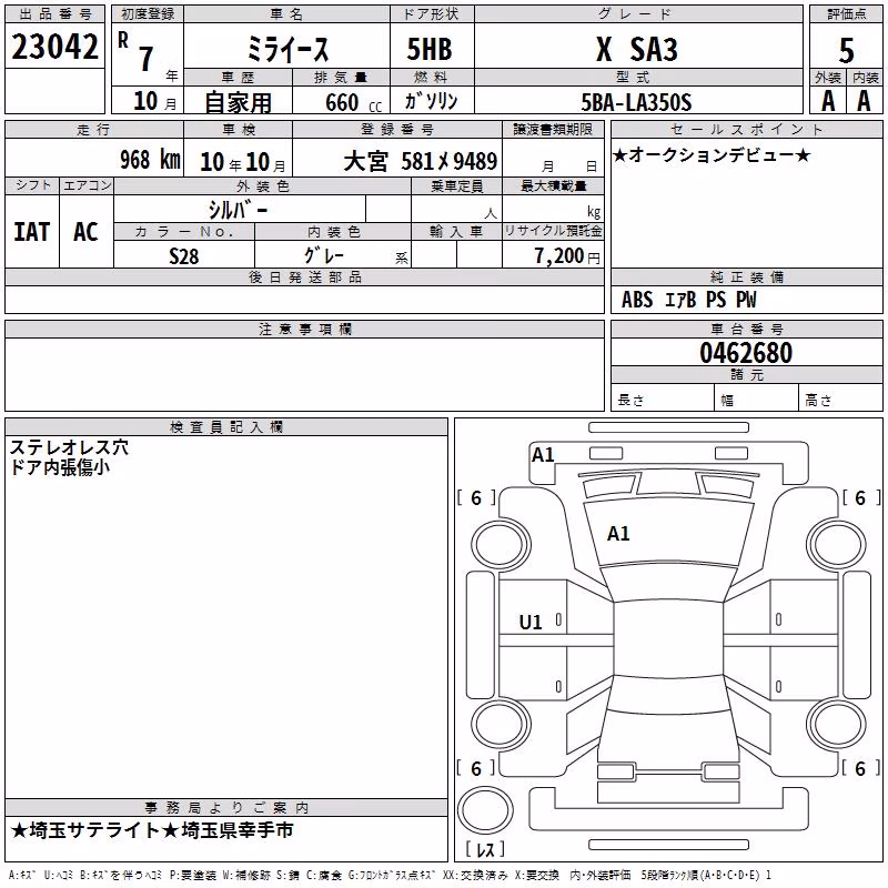 DAIHATSU MIRA E:S
