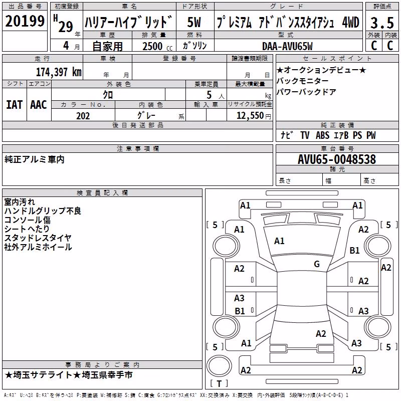 TOYOTA HARRIER