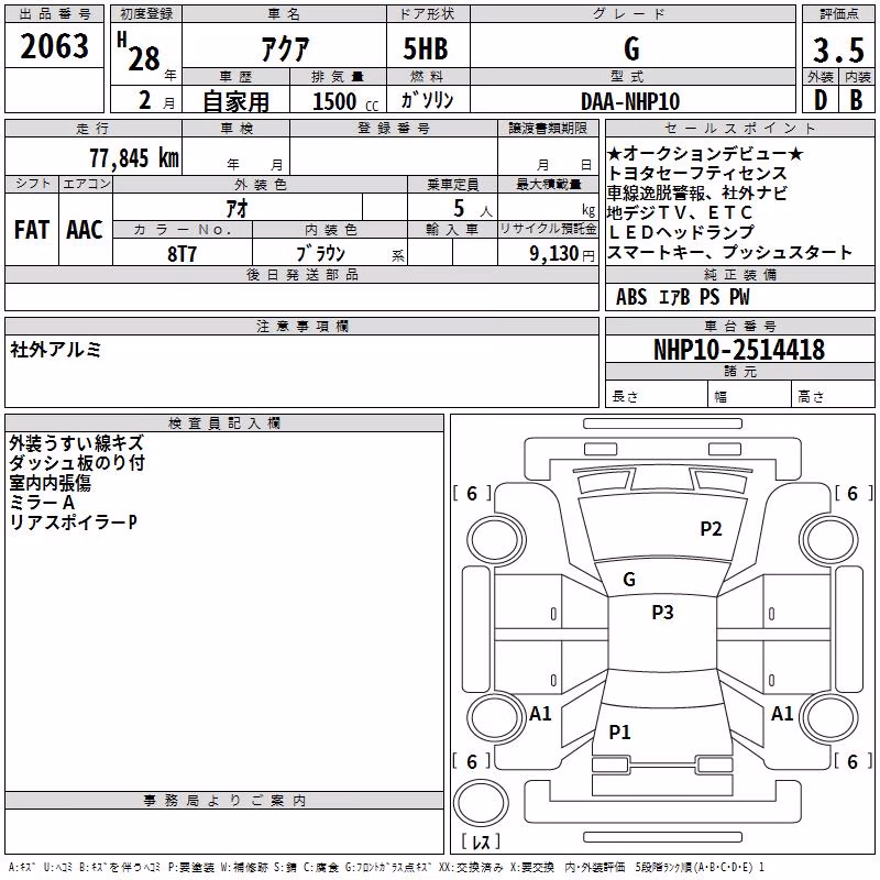 TOYOTA AQUA