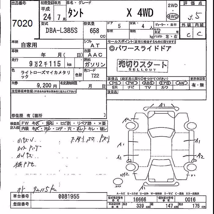 DAIHATSU TANTO