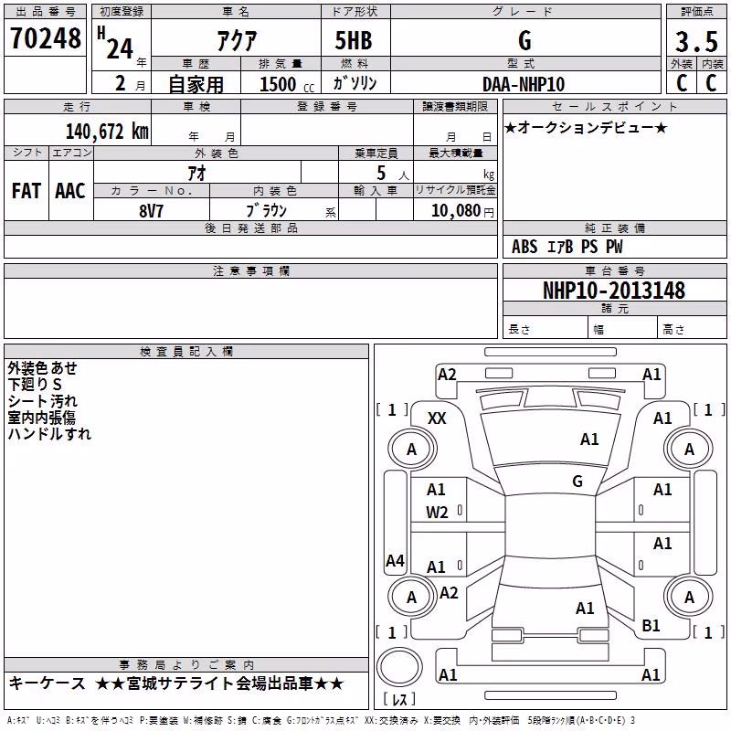TOYOTA AQUA