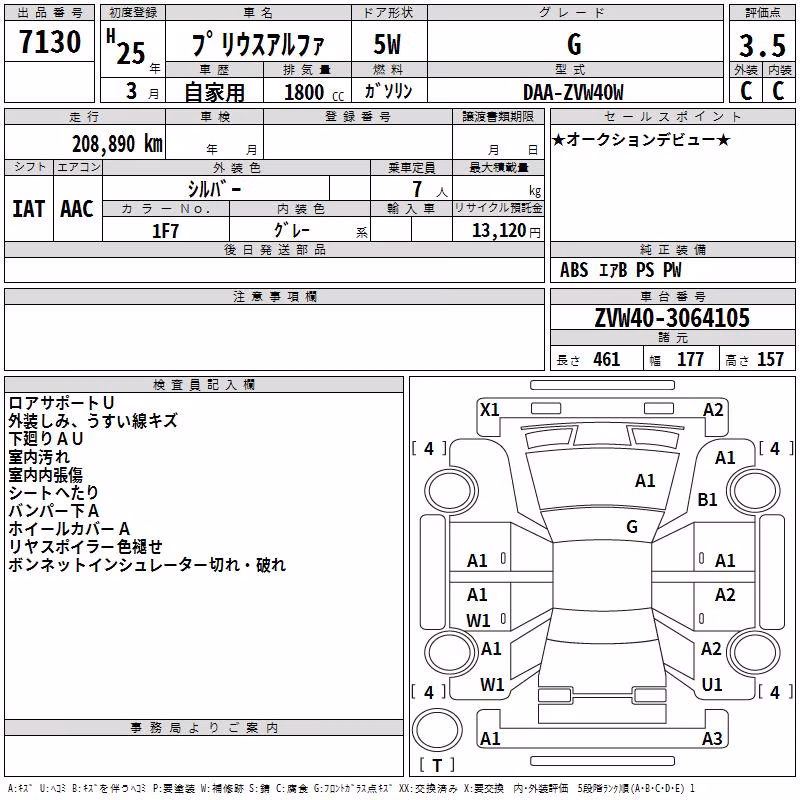 TOYOTA PRIUS ALPHA