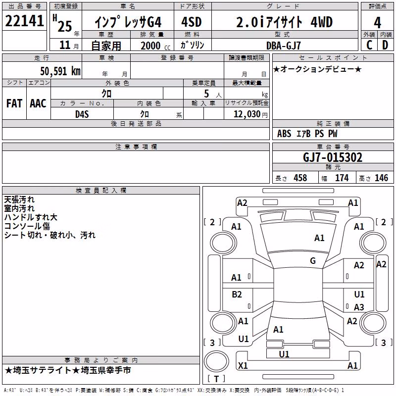 SUBARU IMPREZA
