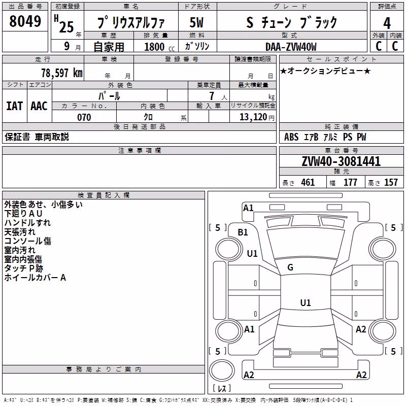TOYOTA PRIUS ALPHA
