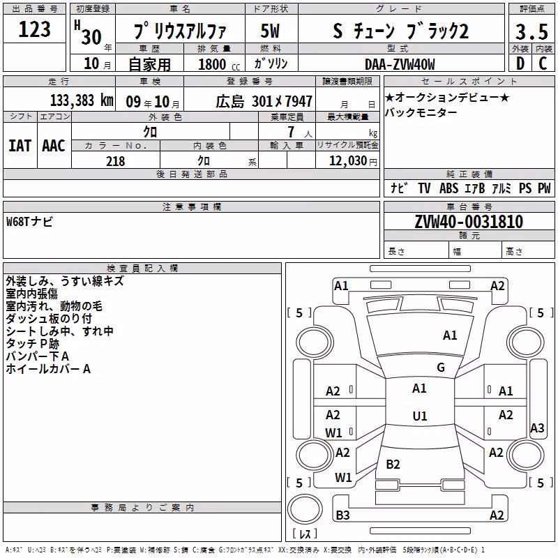 TOYOTA PRIUS ALPHA