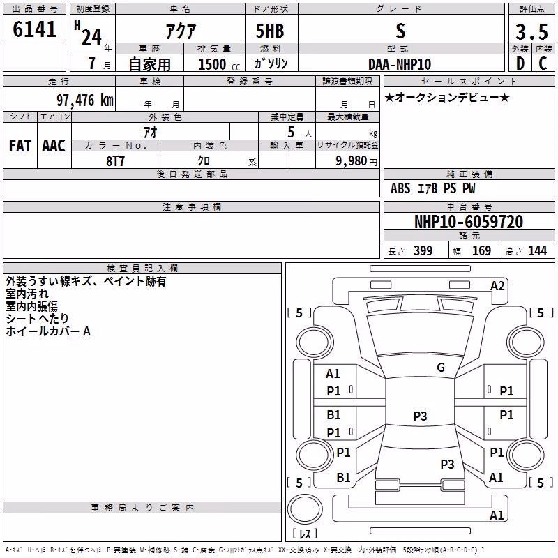 TOYOTA AQUA