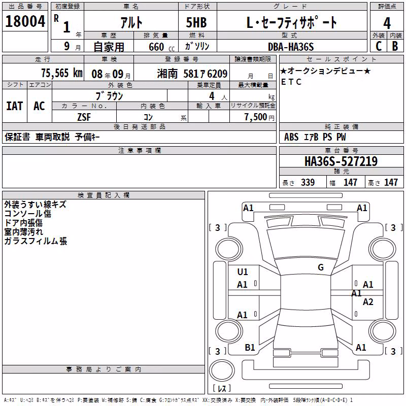 SUZUKI ALTO
