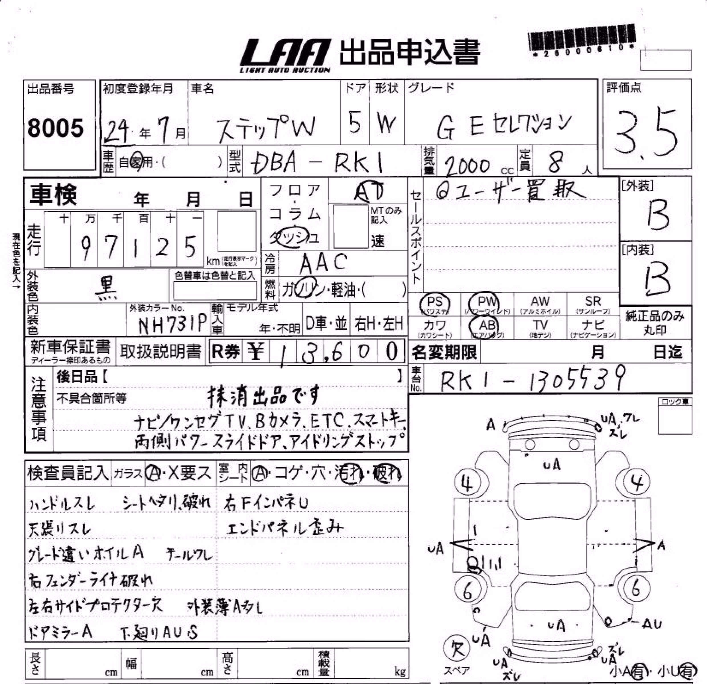 HONDA STEPWGN