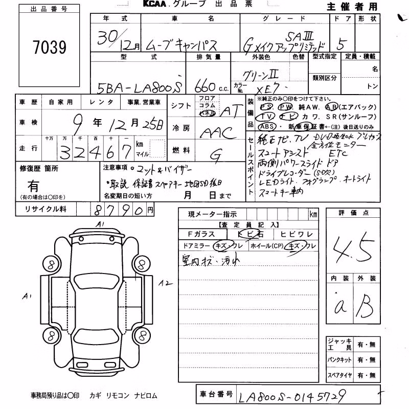 DAIHATSU MOVE CANBUS