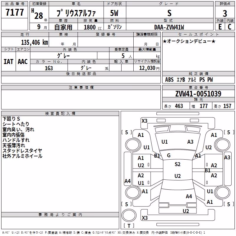 TOYOTA PRIUS ALPHA