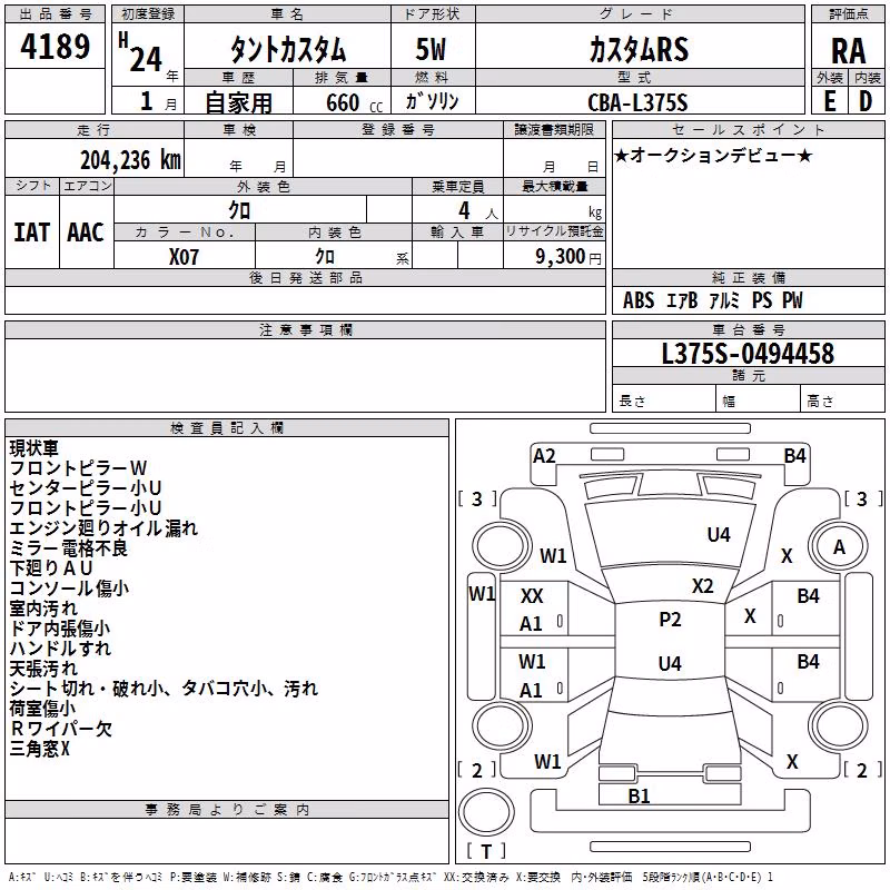 DAIHATSU TANTO
