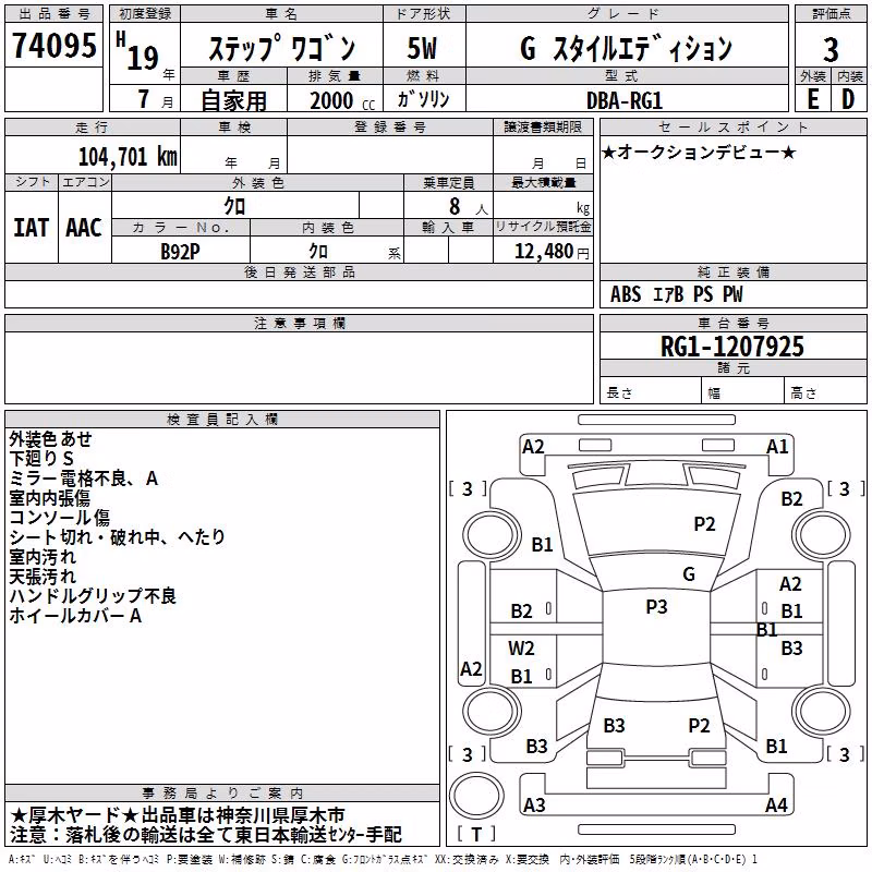 HONDA STEPWGN