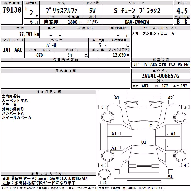 TOYOTA PRIUS ALPHA
